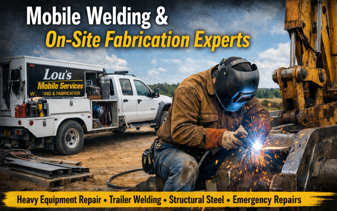 Reliable Mobile Welding Repair & Custom Fabrication — Right at Your Job Site